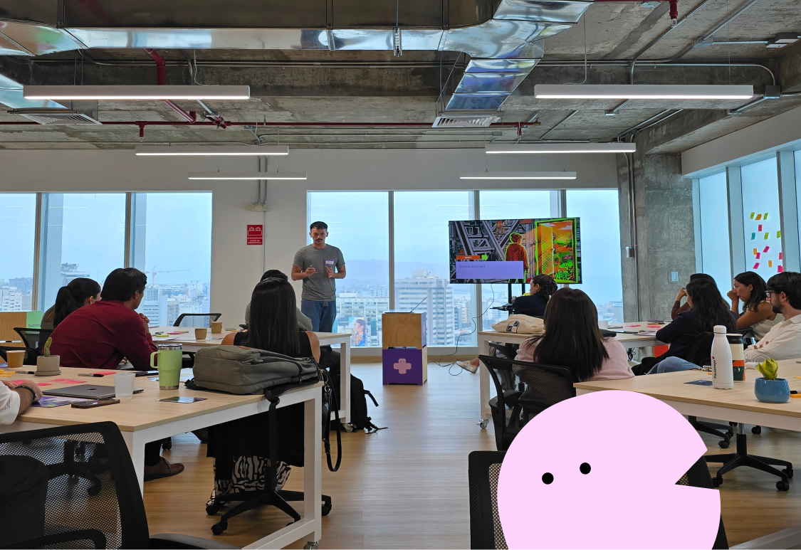 Interior del Mutalab — espacio de trabajo colaborativo
