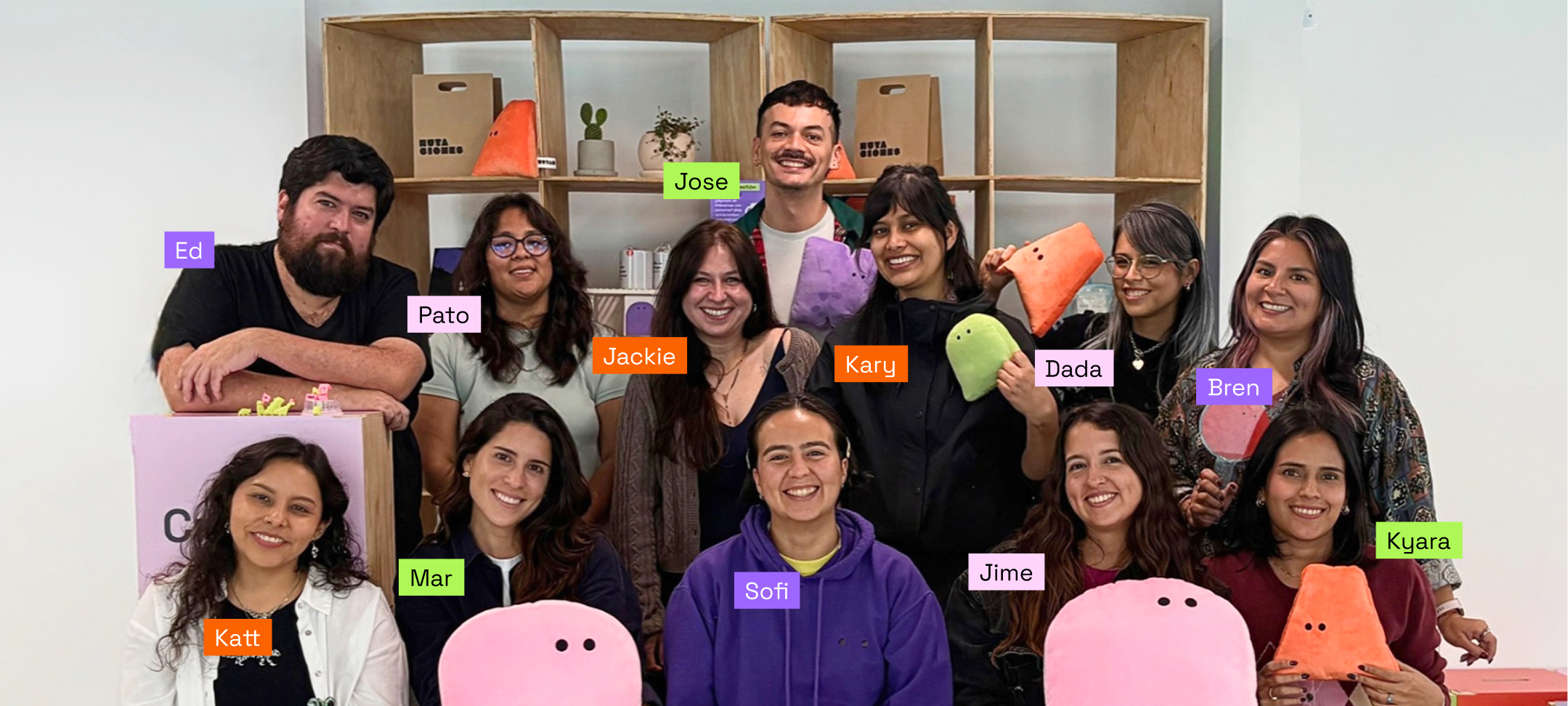 El equipo completo de Mutaciones